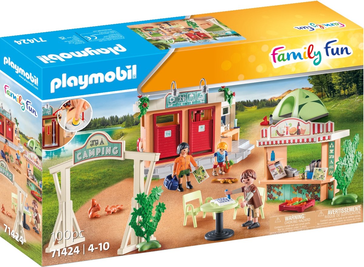 Playmobil Familienspaß-Camping – 71424