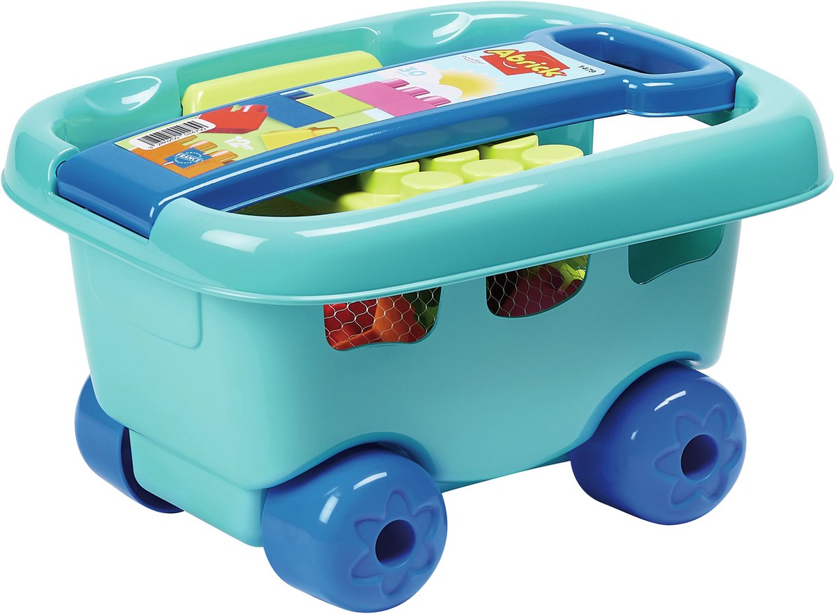 Ökoiffier -Bausteine im Lagerwagen, 30dlg.