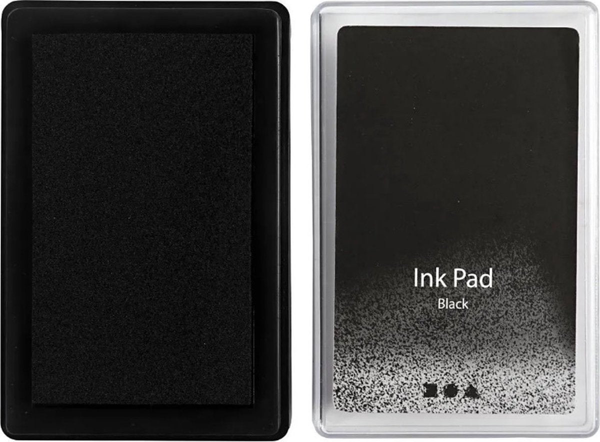 Creativ Company Stampe Ink Black, 9x6 cm