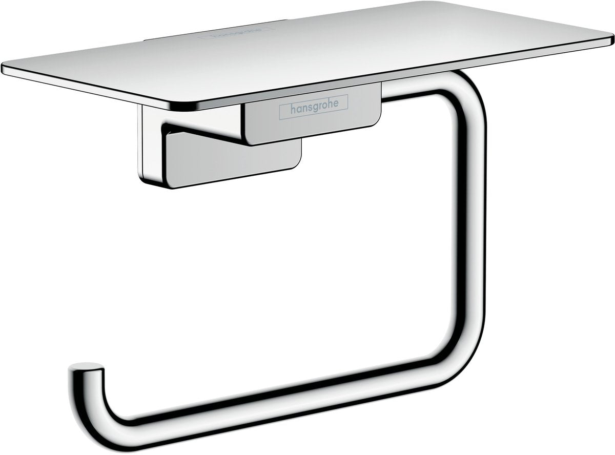 Hansgrohe addstoris Toilettenpapierhalter mit Ablage Chrom