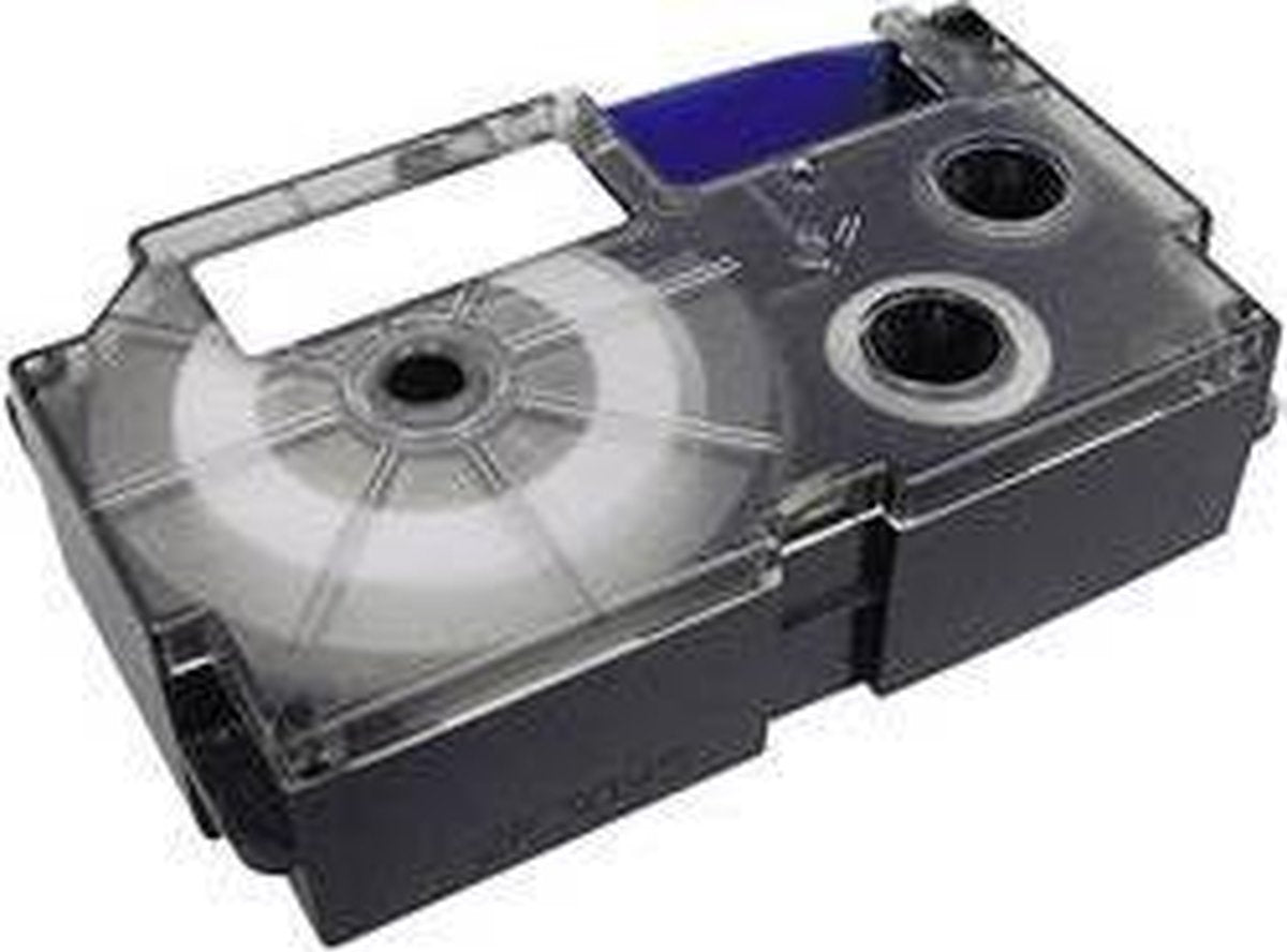 Casio xr-9x1 Etikettenband, Bandfarbe: transparent, Textfarbe: schwarz, 9 mm, 8 m