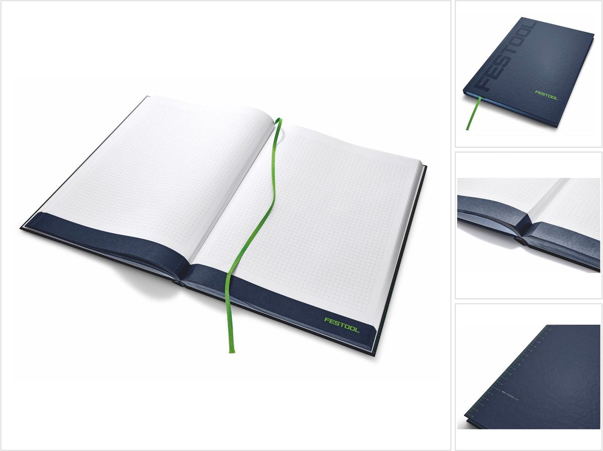 Festool Notizbuch Hardcover A4 200 Seiten – 498866