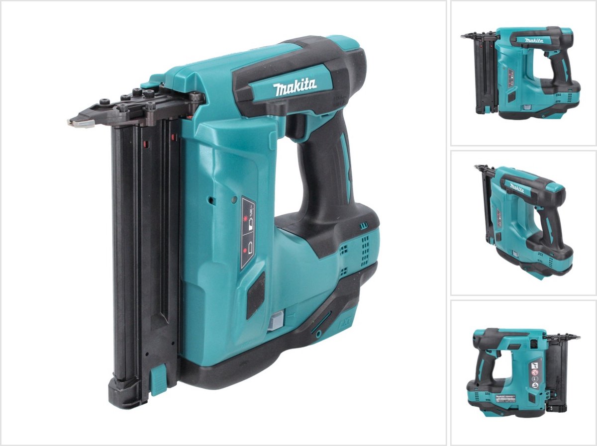 Makita dbn500z 18 V Akku-Bradnagler 1,2 mm Mini-Brads bis zu 50 mm | ohne Batterien, Ladegerät und M-Box – dbn500z
