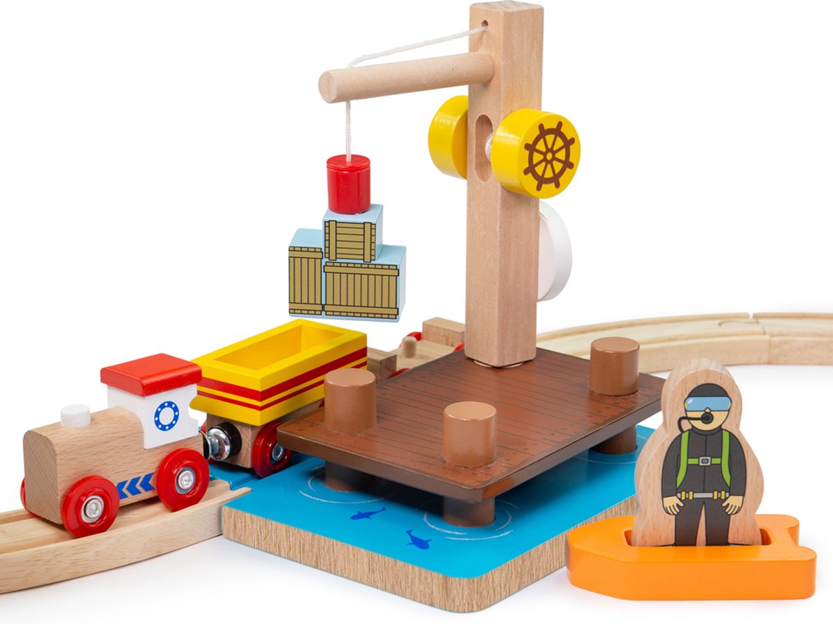 Bigjigs-Krandock, Beiboot-Taucher