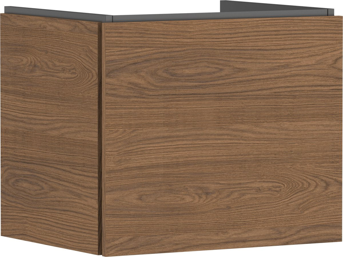 Hansgrohe xilesa e - Badezimmermöbel - Größe 580 470 mm - 1 Schublade - für Waschbecken - Kaschmireiche