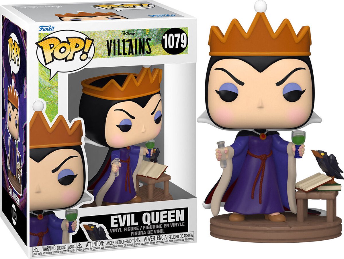 Funko Schneewittchen Sammelfigur Disney Schurken Pop! Königin Grimhilde 9 cm mehrfarbig