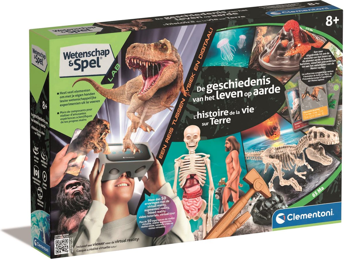 Clementoni Wissenschaft und Spiel – Geschichte des Lebens auf der Erde