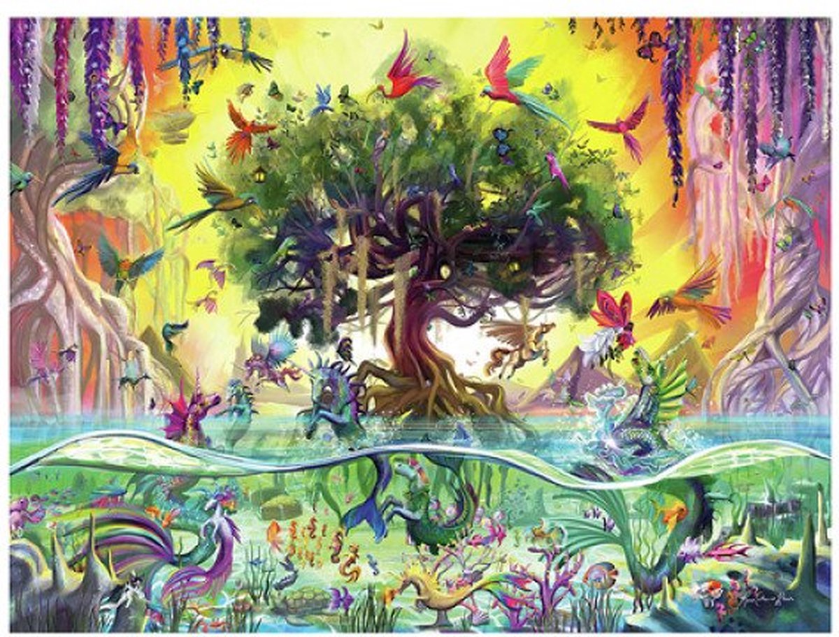 Ravensburger Jigsaw Puzzle Das Einhorn aus dem siehe u. S. Freunde, 1500st.