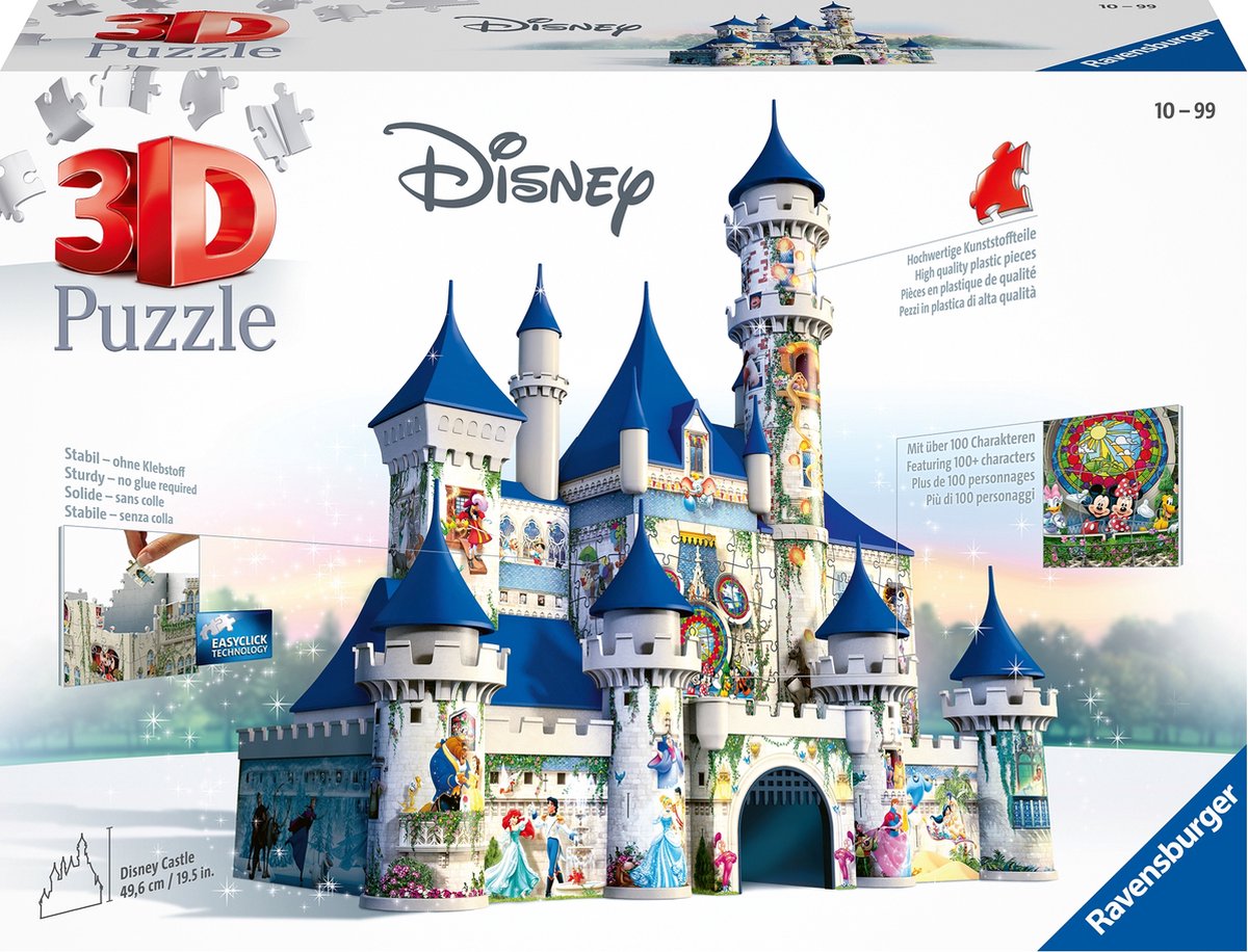 Ravensburger 3D -Puzzle Disney Castle, 216st.
