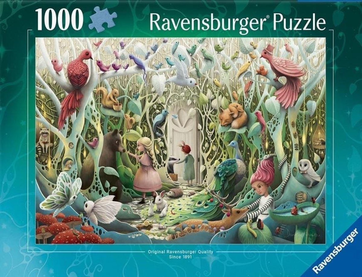Ravensburger Puzzle Der geheime Garten, 1000 Teile.