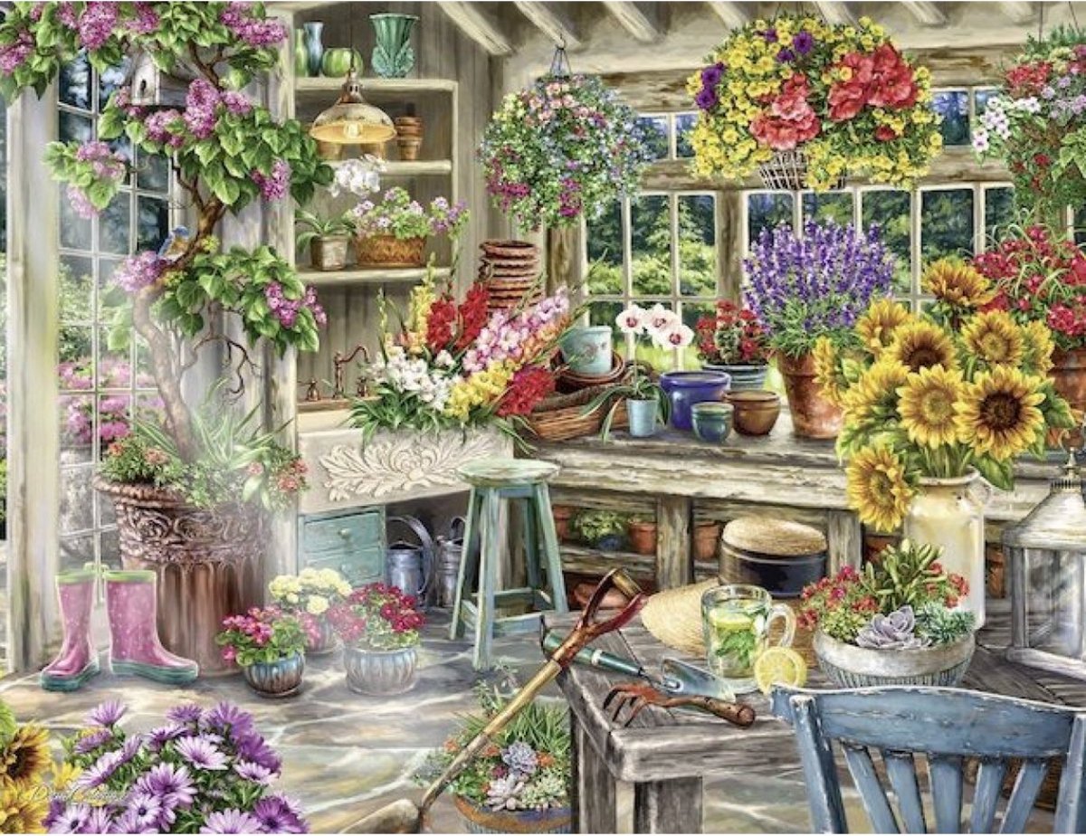 Ravensburger Puzzle Gärtnerparadies - Puzzle - 2000 Teile