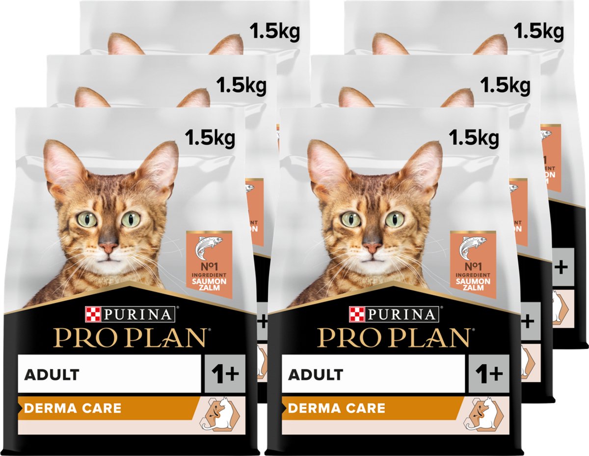 Pro Plan Adult Elegant Derma Care – Lachs – 6 x 1,5 kg