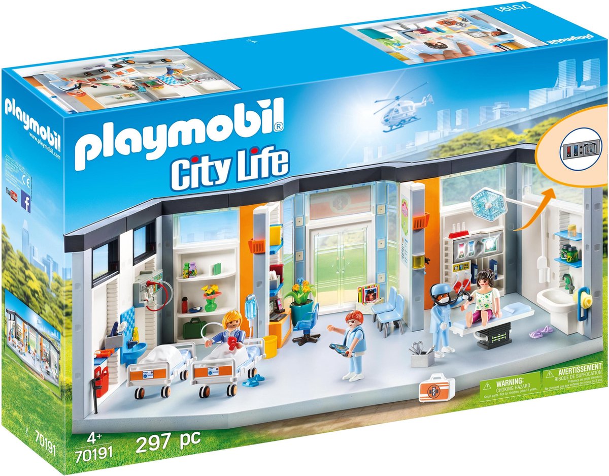 Playmobil Playmobil City Life Hospital mit Design