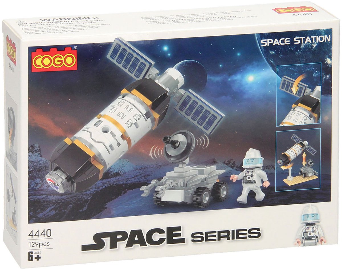 Bausatz Mondmission, 113 Teile