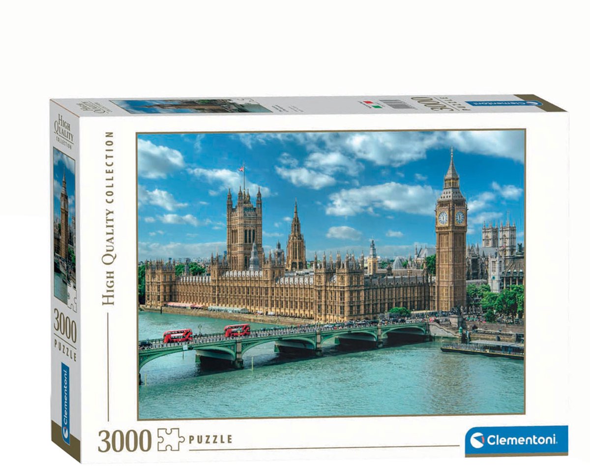 Clementoni-Puzzle „Häuser des Parlaments“, 3000 Teile.