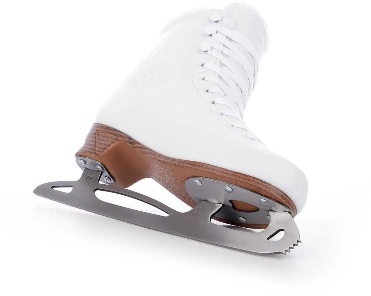 Tempish – Camila Ice – Eiskunstlaufschuhe – Eislaufen Damen – Weiß – Verstärkte Knöchelstütze, stilvolles weißes Design – Größe EU 39