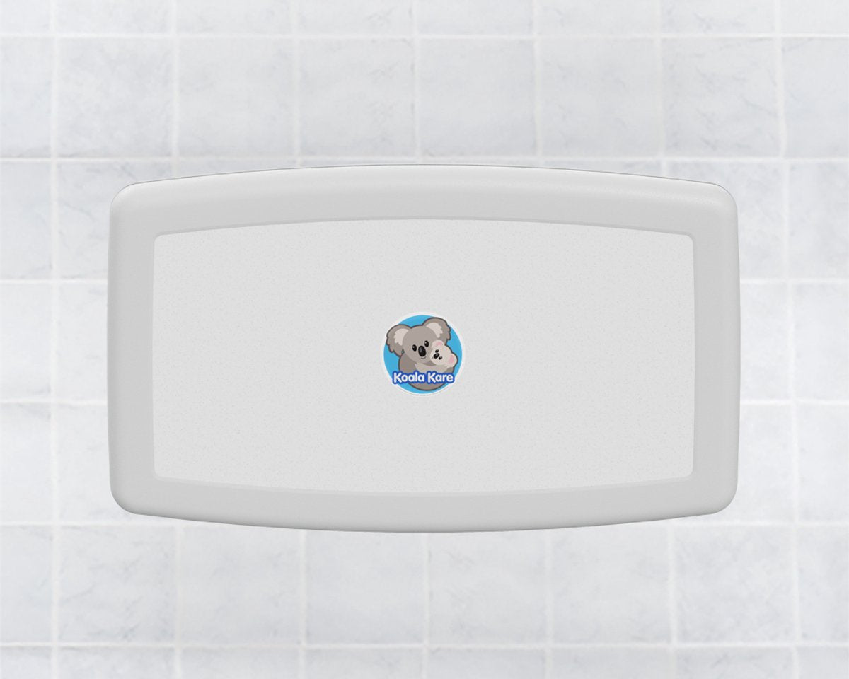 Koala Kare – Wand-Wickeltisch – Wickeltisch – horizontal – kb300-en-05 – weiß – Granit