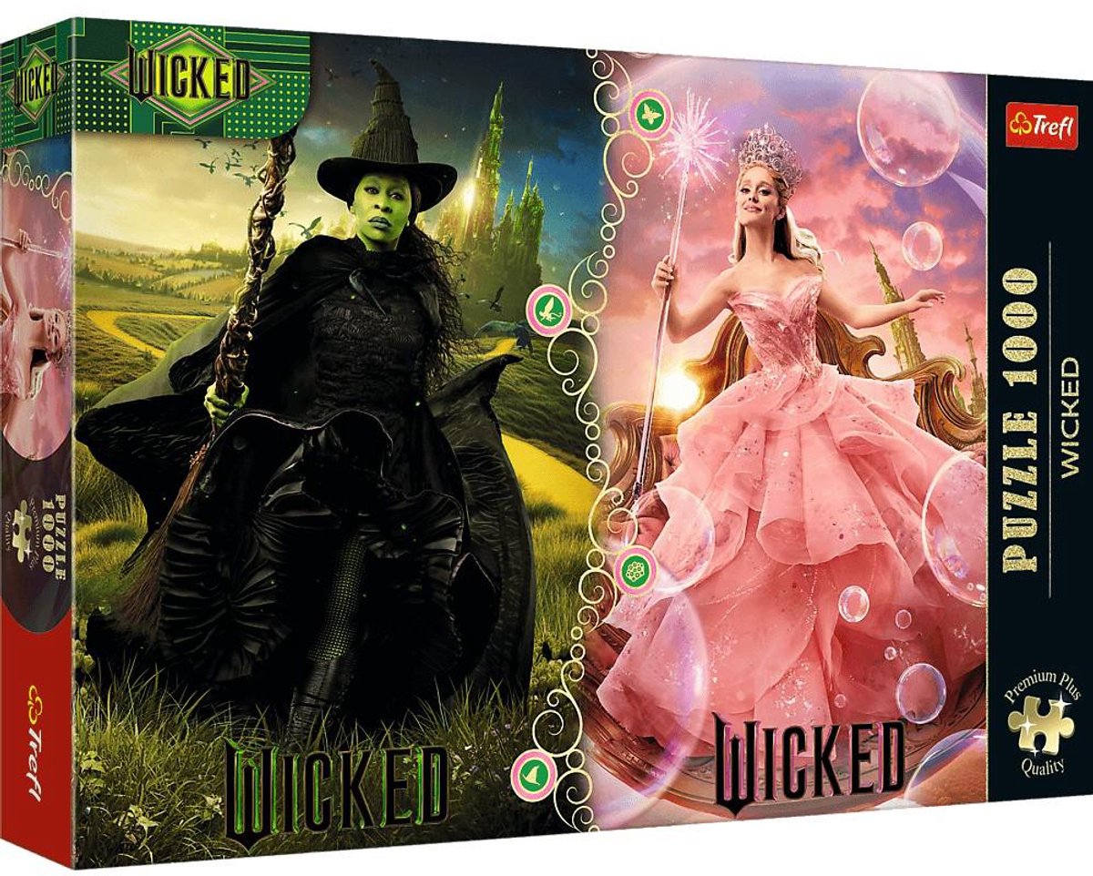 Trefl Puzzle Premium Plus Qualität Wicked: Elphaba Glinda 1000 – Puzzle Premium Plus Qualität Wicked: Elphaba Glinda 1000