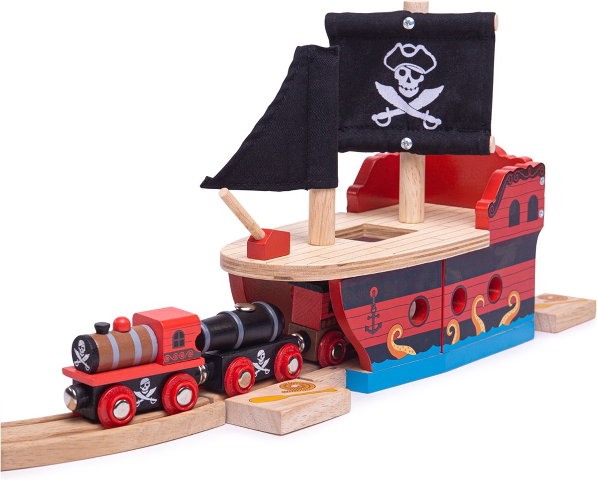 Bigjigs Bahnstrecke, Teil Piratenboot