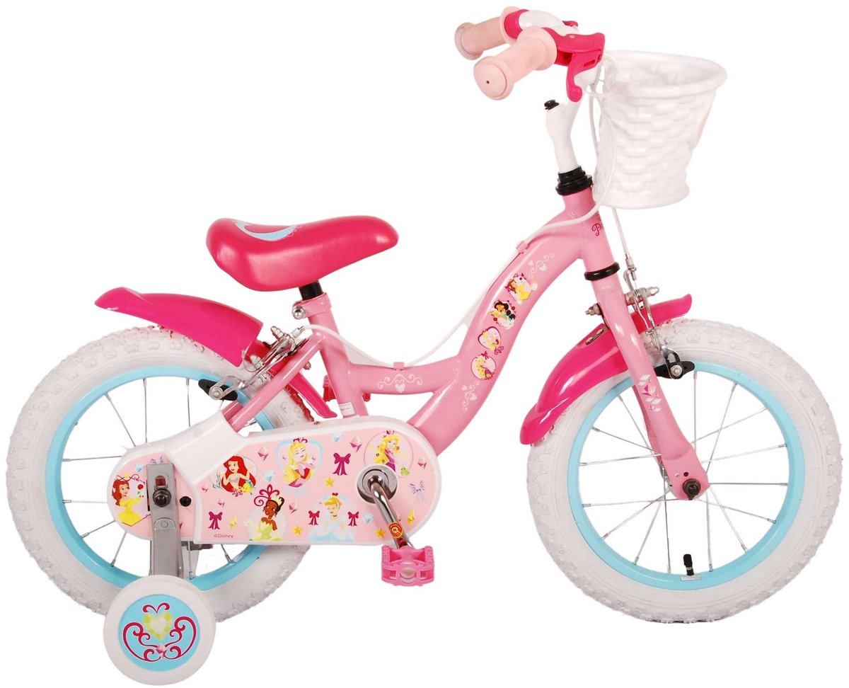 Disney Princess Children's Bicycle - Mädchen - 14 Zoll - Pink