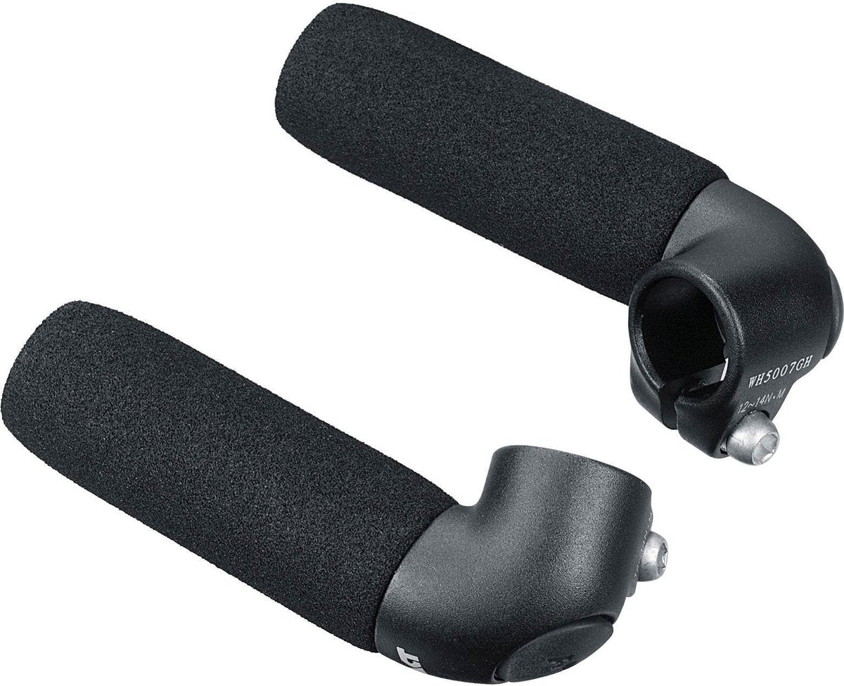Ergotec Lenkerenden Touring S AL6061 Schwarz Sand
