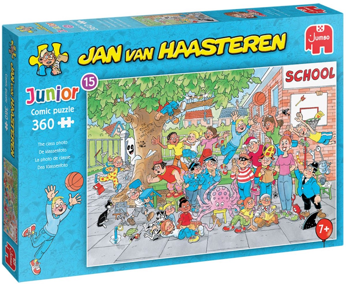 Jan van Haasteren – Junior 15 – das Klassenfoto – 360-teiliges Puzzle