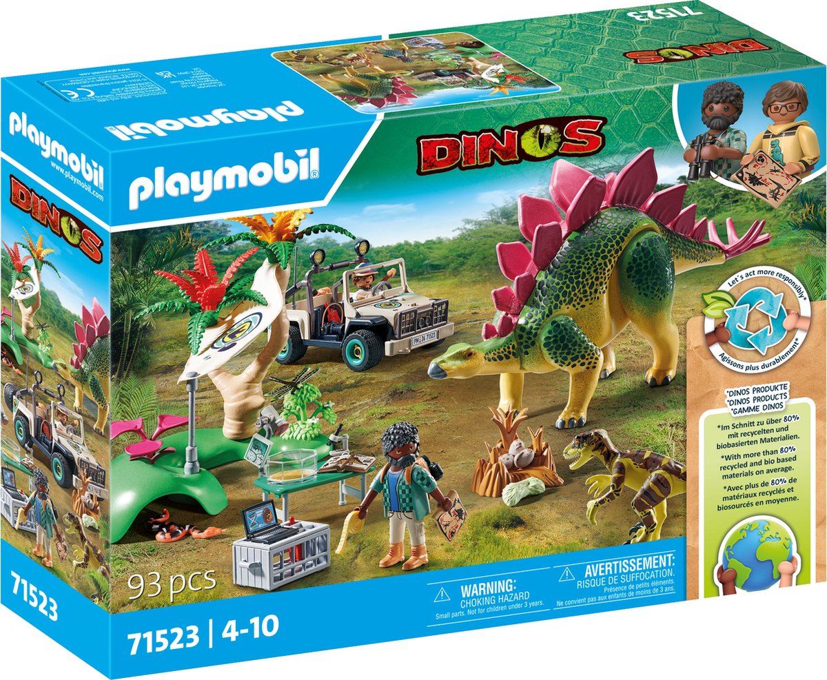 Playmobil -Dinos -Forschungsstation mit Dinosaurier 71523