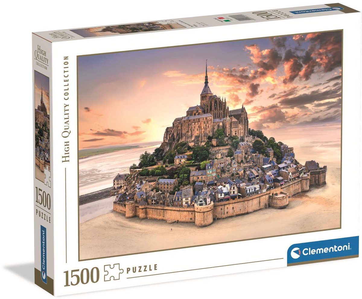 Clementoni Puzzle Mont Saint-Michel, 1500 Teile.