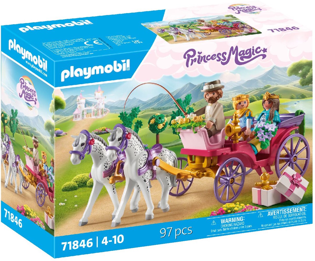 Playmobil 71846 Kutschfahrt mit Prinz und Prinzessin