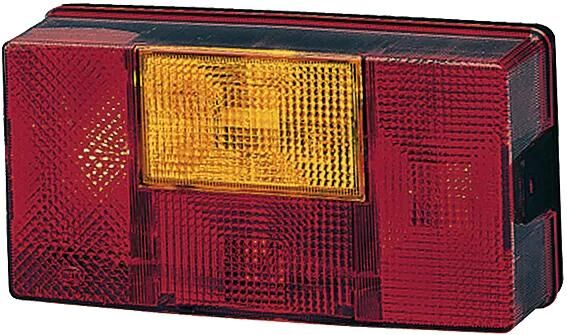 Hella Rücklicht Serie 006 040 SBBN Licht Li Uni 108x210mm Befestigung