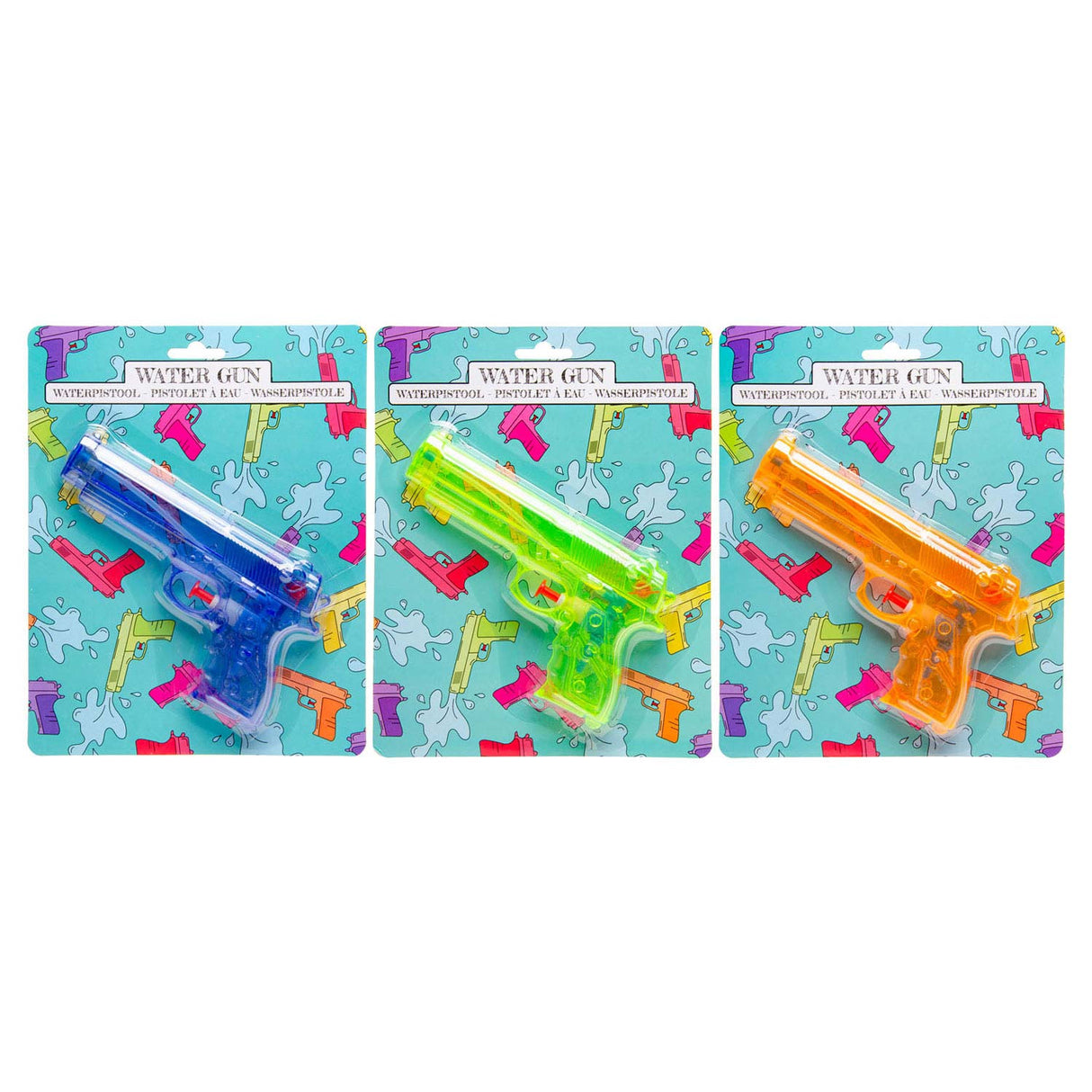 Duckiez farbige Wasserpistole, 16 cm
