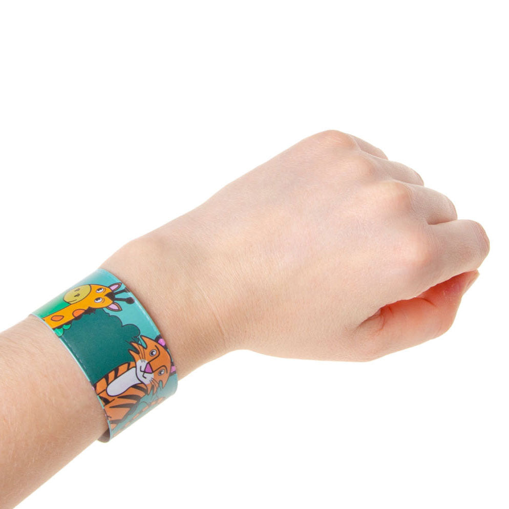 Duckiez Slap-Armband mit wilden Tieren