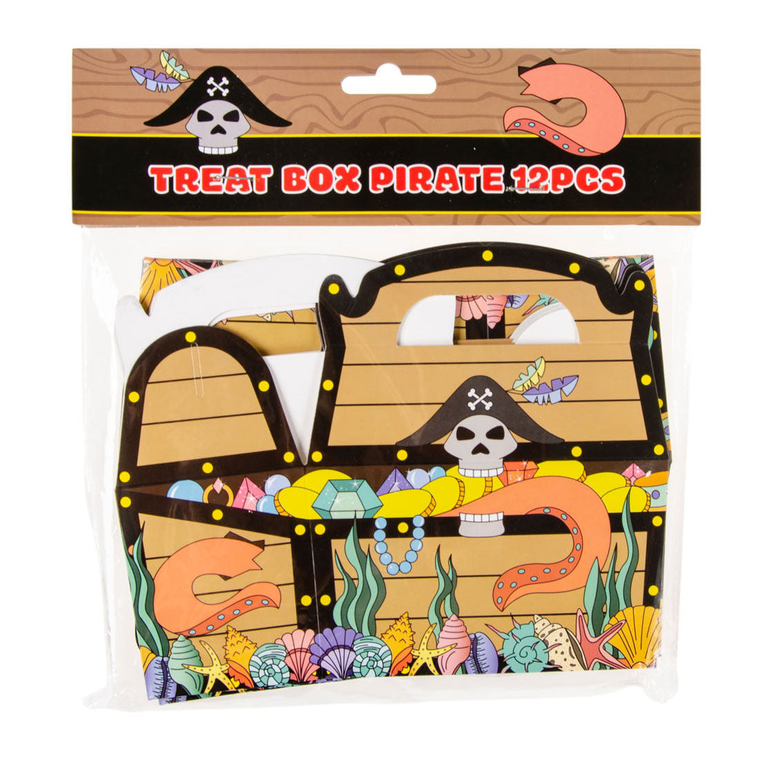 Duckiez Verteilerkasten Piratenschatzkiste, 12-tlg.