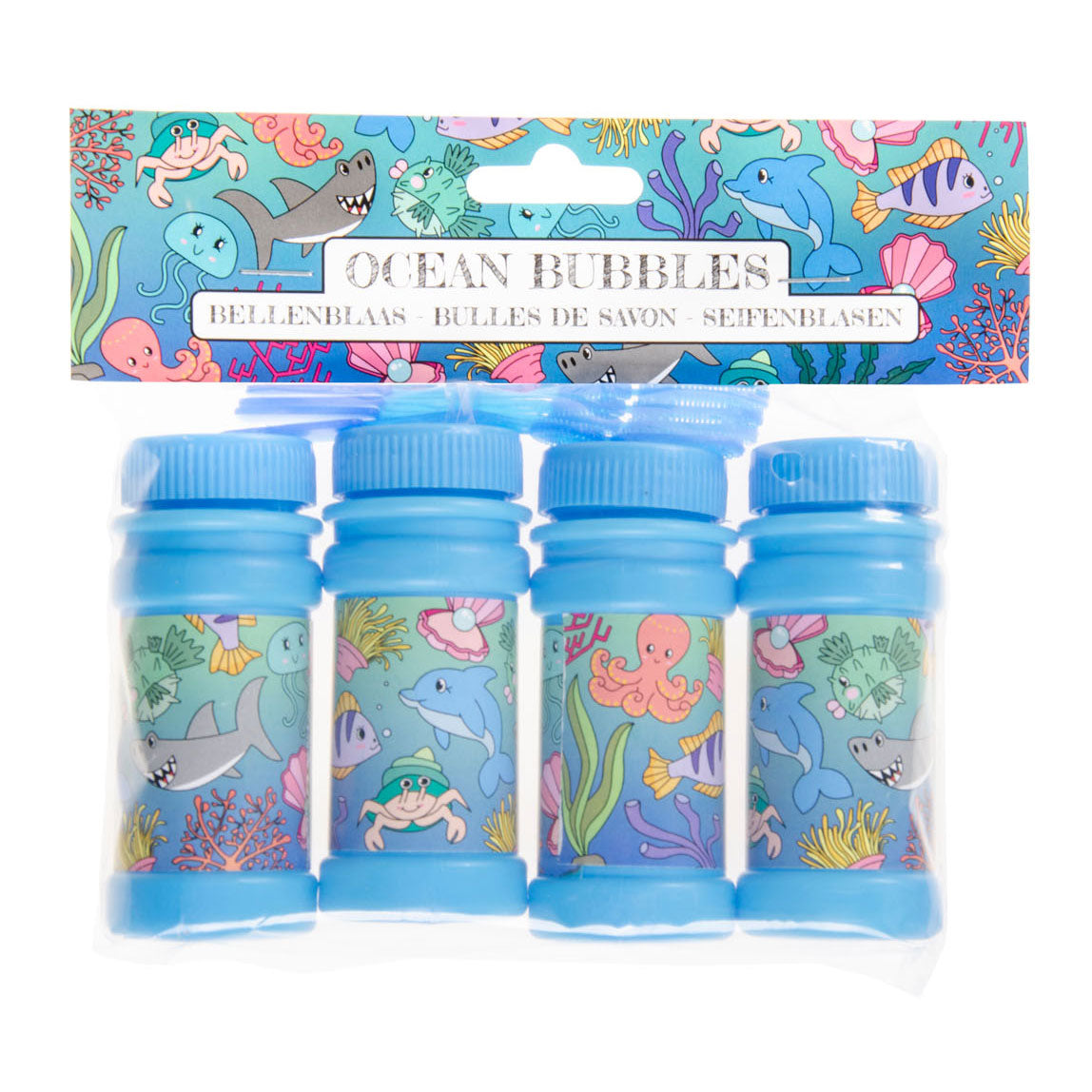 Duckiez Bellenbladder Unterwasserwelt, 4x50ml