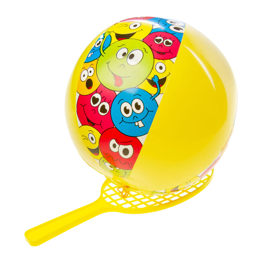 Duckiez Racket mit Tapball lachendem Gesicht