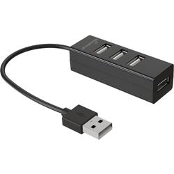 USB-Hub Medienreihe mrcs502 schwarz