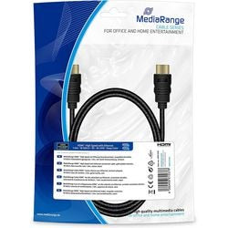 HDMI-Kabel Medienreihe mrcs195 schwarz