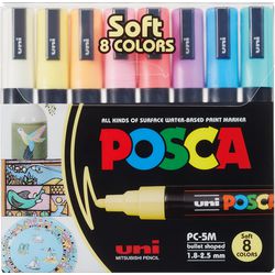 Farbmarker Posca PC-5M Farbsortiment 8-teilig