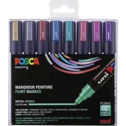 Lackmarker Posca PC-5M 8er Farbsortiment 8 Stück
