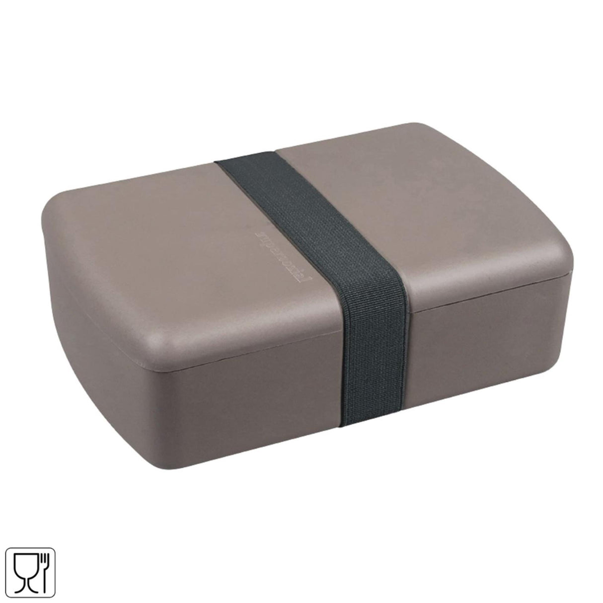 Zuperzozial Brotkasten Timeout braun 19x12,5x6cm