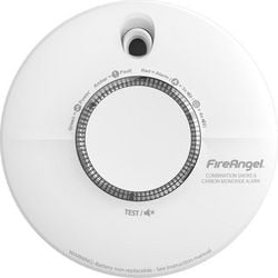 Megamoviestore fireangel scb10-int – rook- en koolmonoxidemelder – inclusief 10 jaar batterij – 134 mm x 39.4 mm - 0816317004972