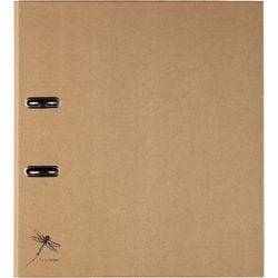 Ordner Pagna Pure A4 75 mm Karton hellbraun 2-Ring