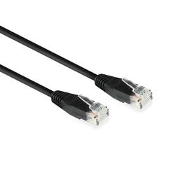 Handeln Sie schwarz 5,0 Meter U UTP Cat6 Patch -Kabel mit RJ45 -Zip -Beutel