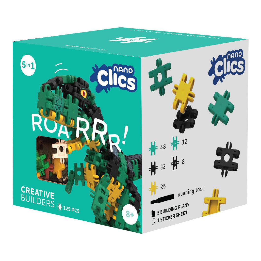 Clics Nano – kreative Baumeister, 125 Stk.