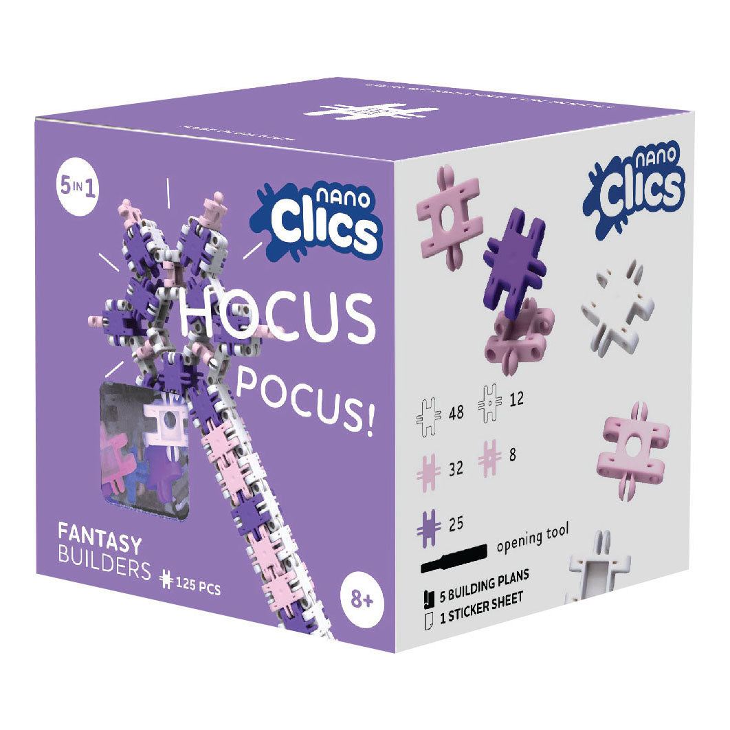 Clics Nano – Fantasie-Baumeister, 125 Stk.
