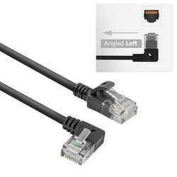 Netzwerkkabel Act RJ45 (8p8c) Stecker RJ45 (8p8c) Stecker 2 m schwarz