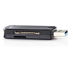 Kartenleser schwarz microSD USB 3.2 gen1