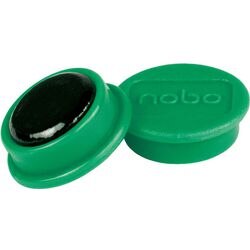 Whiteboard-magneten nobo 1915296 groen magnetisch