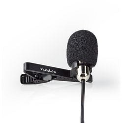 Imp-Mikrofon Nedis Miccj105bk schwarz verkabelt