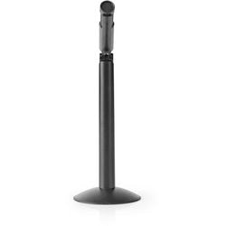 Imp-Mikrofon Nedis MicsJ100BK schwarz verkabelt